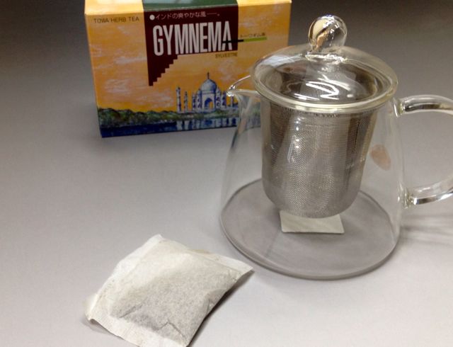 ギムネマ茶は1袋で３〜４リットル淹れることが出来ます